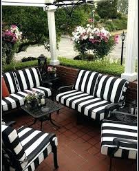 Black And White Striped Patio Cushions Black And White Patio Cushions Black And White Patio C White Patio Furniture Black Patio Furniture Small Patio Furniture