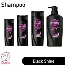 With castor, grapeseed, argan, coconut, and olive oils, you can seal in moisture, leaving coils and curls with body and shine. Sunsilk Black Shine Shampoo 70ml 160ml 320ml 650ml Shopee Malaysia