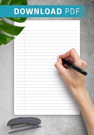 Mar 25, 2018 · download and print our lined paper, our lined paper template is essentially the same as our notebook paper template, but without the margin giving you the full width of the page. Download Printable Printable Lined Paper College Ruled 7 1mm Blue Pdf