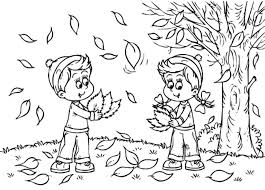 Printable autumn templates children can color while learning to print simple fall vocabulary words. Autumn Coloring Pages Autumn Coloring Pages Coloringpages Coloring Coloringbook Colour Fall Coloring Sheets Fall Coloring Pages Fall Leaves Coloring Pages