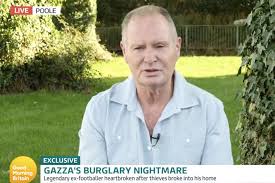 Gazza is widely regarded as one of the most gifted players of his generation. Paul Gascoigne Makes Emotional Plea After 140k Jewellery Stolen As Piers Morgan Slams Enraging Burglary London Evening Standard Evening Standard