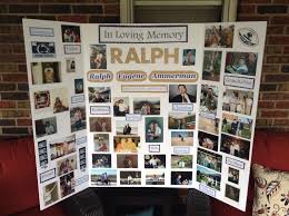 Memory Board For My Stepdad S Funeral Funeral Memorial Memory Board Photo Memories