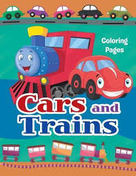 Nice coloring page of a passenger train car. Cars And Trains Coloring Pages Clouded Leopard Publishing 9781530726394