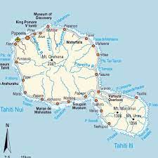 Large Tahiti Island Maps For Free Download And Print High Resolution And Detailed Maps