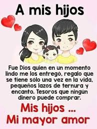 9 bonitos mensajes de amor en video para dedicar a mamá! Frases Para Mis Hijos Facebook