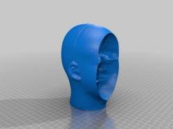 A true work of art. Hollow Face Illusion 3d Models Stlfinder