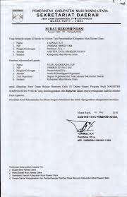 Surat mutasi gaji / contoh surat mutasi kerja karyawan bloggadogado. Contoh Surat Rekomendasi Atasan Perihal Tugas Belajar Yessi Id