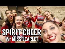 SPIRIT CHEER VLOG 2021 w/ MISS SCARLET