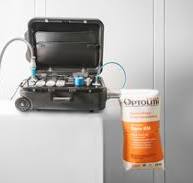 Determining the venting capacity of bags with a mobile unit