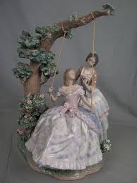 Lladro Limited Edition A Quiet Conversation 1868 181 1500 Lladro Figurines Lladro Porcelain Figurines