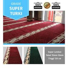 Kapret standard hingga premium, sedia lokal, import turki, persia. Harga Karpet Masjid Terbaik Kualitas Premium Pusat Karpet Masjid