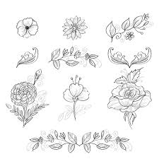 Disegni primavera da stampare e colorare foto 20 38. Fiori Di Matita Schizzo Disegnato A Mano 1241711 Scarica Immagini Vettoriali Gratis Grafica Vettoriale E Disegno Modelli