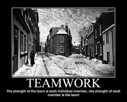 They understand their job to be to make the team function. Teamwork