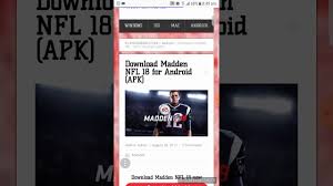 Contiene enlaces directos a internet y sitios de redes sociales destinados a una audiencia durante 13. Download Madden Nfl 18 For Android Apk Youtube