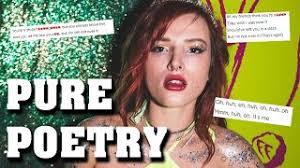 The Lyrical Genius of Bella Thorne