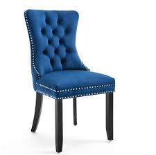 We are here to help you bring that vision to life. Rhomtree Set Of 2 Velvet Fabric Dining Chairs Luxury Tufted Back With Nailed Trim And Back