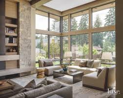 Floor to ceiling windows house. Floor To Ceiling Windows Cause An Outside Feel And Capture Fragile Or Vibrant Modifications In W House Interior Modern Interior Design Floor To Ceiling Windows