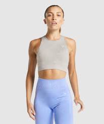 Gymshark Adapt Animal Seamless Sports Bra Butterfly Grey Gymshark