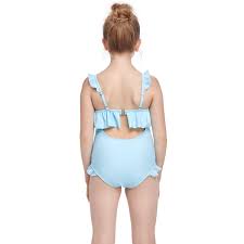 Baby girls swimwear one piece swimsuits beach wear with headband. Solid Yellow Ruffled Children S Swimwear One Piece Swimsuit Girls 2 10 Years Kids Baby Swim Wear Bathing Suit Child Beachwear Special Price F8b2b Goteborgsaventyrscenter