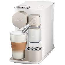 Lattissima one je opremljen z novim in inovativnim sistemom za sveže mleko, ki enostavnost priprave priljubljenih napitkov iz kave in mleka dvigne na višjo raven. Lattissima One Silky White One Touch Milk Coffee Machine Nespresso
