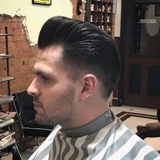 The pompadour haircut is a constantly evolving look. Pompadour Haircut Robs Chop Shop Rob S Chop Shop