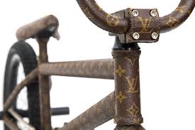 Nigel Sylvester Louis Vuitton Wrapped Bike Check Bmx Bikes Bmx Vintage Bmx Bikes