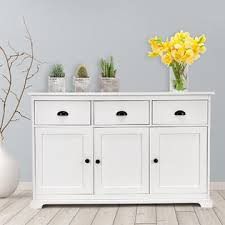 Many have drawers for added storage of table linens, candles and other tabletop dining accessories. Generic 3 Drawers Sideboard Buffet Table Storage Console Cabinet Entryway Cupboard White