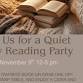 Quiet Cozy Reading Party event in Wichita, KS