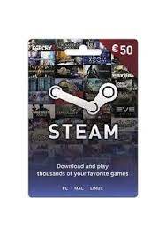 Add money to your steam wallet and enjoy allof your favorite pc, mac, and steamos games. Buy Steam Wallet 50 Euro Card