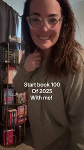 Book 100 of 2025! I CANNOT believe I hit my goal! #goalcrusher #bookto...