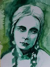 WATERCOLORS The Faust Series 2025 „Gretchen VI“ #friedrichwilhemmurnau  #friedrichmurnau #camillahorn #gretchen #silentmovies #watercolor  #watercolorportrait #portraits #aquarellepainting #aquarelle #watercolours  #watercolourart #contemporaryartist ...