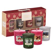 Yankee Candle Gift Set With 4 Scented Vo Buy Online In Cape Verde At Desertcart