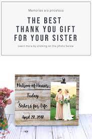 The Best Thank You Gift For Your Sister Surprise Her With This Beautiful Photo Display And Wedding Photo Display Framed Wedding Photos Wedding Picture Frames