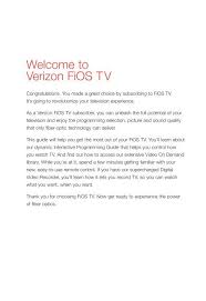 Which is better because i want the one that is cheaper which is the $55 one and its phone + directtv i have a verizon fios connection, but my computer can't seem to identify it. Welcome To Verizon Fios Tv Network Verizon Support