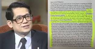 Please scroll down to end of page for previous years' dates. Book Expose Ninoy Aquino S Alleged Role As Cia Operative In The Indonesia Rebellion Went Viral Philnews Xyz