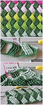 Crochet Basket Weave Stitch Free Crochet Pattern Amigurumi Ideas Sepet Orgu Tig Tig Isleri Serbest Orgu