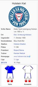 Verkäufer aus dem ausland können ihnen artikel regulär über einen internationalen versandservice zuschicken. Wetten Auf Holstein Kiel
