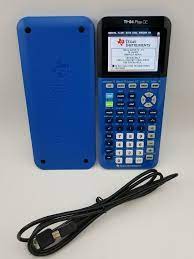 Blue Texas Instruments Ti 84 Plus Ce Graphic Calculator Math 84 Color Graphing Consumer Electronics Gadgets Graphing Calculator Calculator Color Graphing