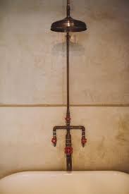 Pin By Barbara Annis On For The Home Shower Fixtures Shower Plumbing Copper Bathroom Fixtures