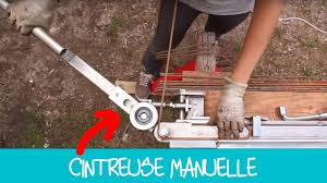 Cintreuse Fer A Beton Diy Youtube