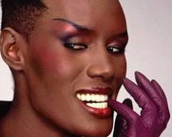 Grace Jones mohawk hairstyle