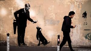 Our artists will then sketch each pet's likeness onto their canvas. Banksy Confirms Authorship Of Provocative Paris Mural Blitz Arts Dw 28 06 2018