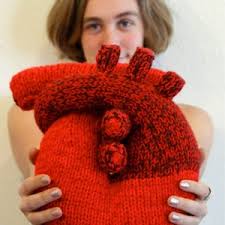 Knitted Heart Anatomy