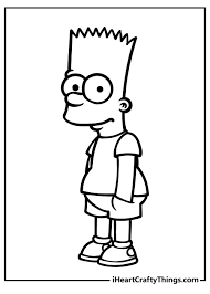 Simpsons Coloring Pages (100% Free Printables)