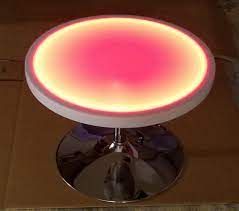 Planked table 2 /12 live edge tables 0 /5 pub tables 14 /49 round tables 42 double pedestal 0 /21 leg table 1 /46 single pedestal 39 /59 trestle table 2 /73. 24 Inch Round Led Illuminated Glow Top Portable Coffee Table