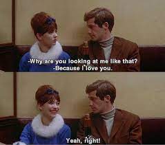 24 Films Worth Watching Re Watching When It S Raining Anna Karina Film Quotes Jean Luc Godard