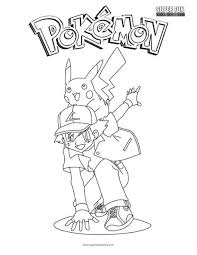 And has viewed by 2668 users. Ash And Pikachu Pokemon Coloring Page Super Fun Coloring