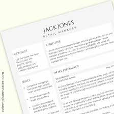 A professionally designed cv template, spread over two pages with all the sections you might need & full instructions. Page 2 200 Free Cv Templates In Microsoft Word Cvtemplatemaster Com