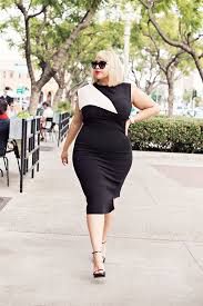 Gabi gregg, the gal behind the blog gabi fresh (formerly young fat & fabulous), started her site three years ago because, as she says, there wasn't much out there for young, trendy girls over a size 16. Gabi Gregg Style Inspiration For Full Figured Women Black And White Plus Size Dresses Plus Size Fashion Plus Size Outfits