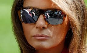 Why does Melania Trump wear sunglasses at night? – East Bay Times